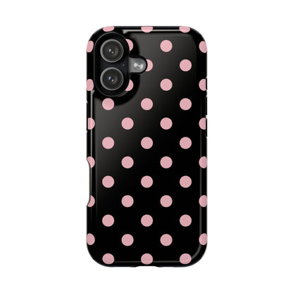 Sweet Midnight Polka Dots iPhone Case