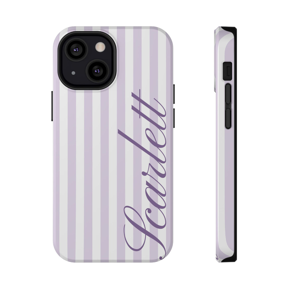 Personalized Lilac Beau iPhone Case