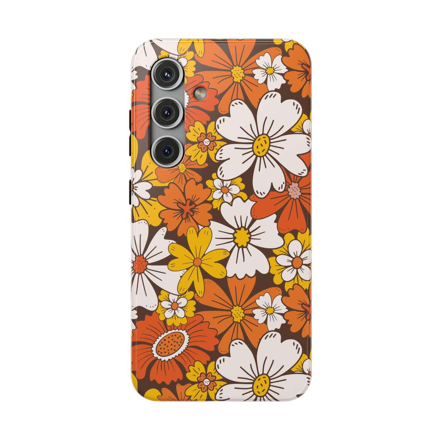 Retro Bloom Samsung Case