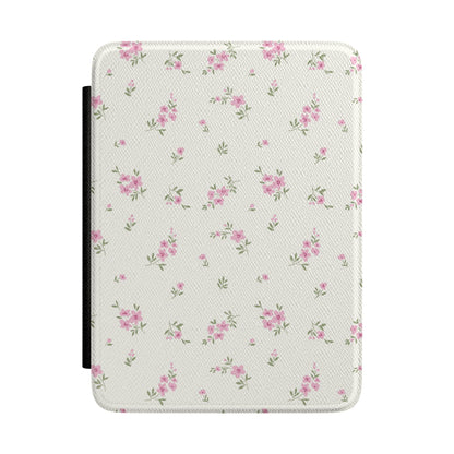 Blush Ditsy Flowers Kindle Case