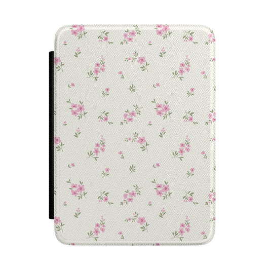 Blush Ditsy Flowers Kindle Case