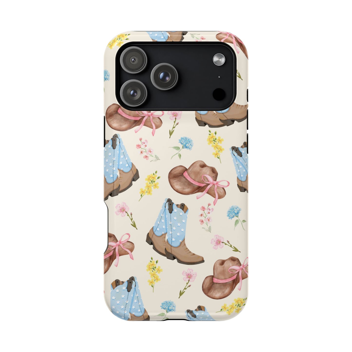 Floral Cowgirl iPhone Case