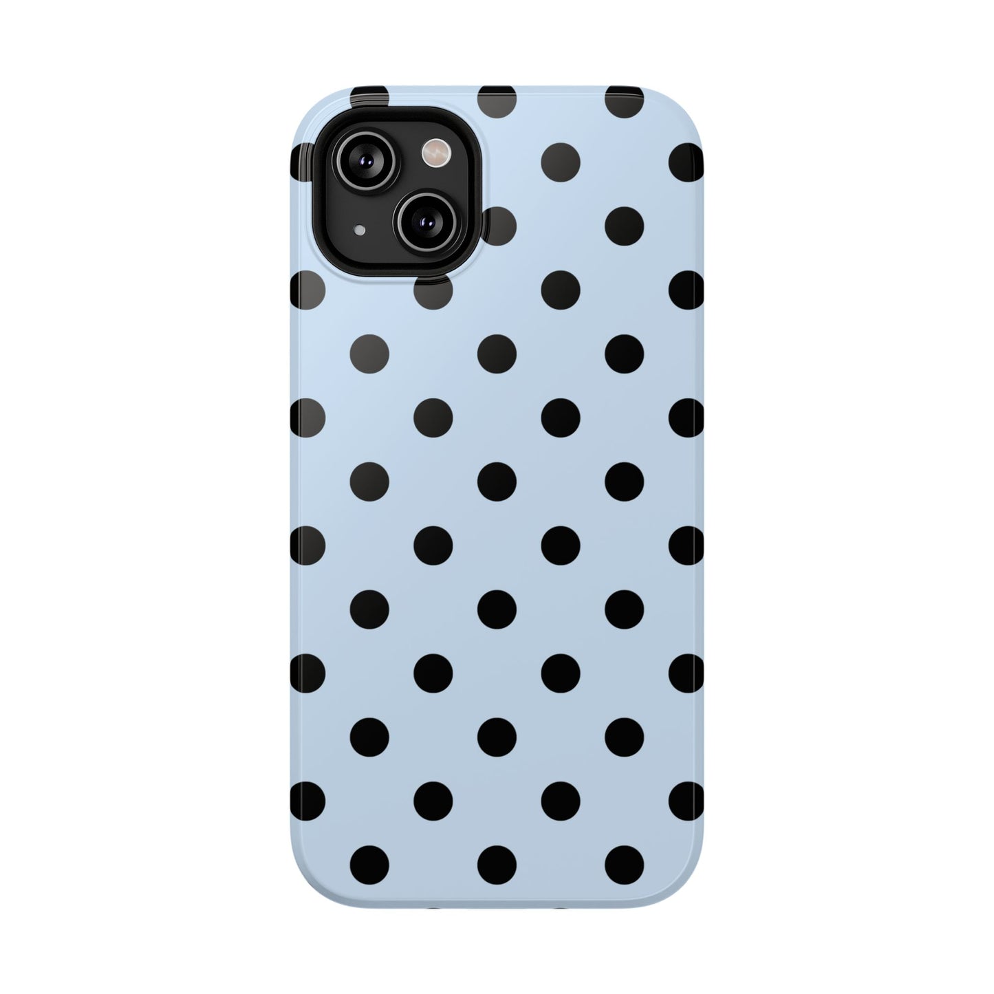 Blue Polka Dots iPhone Case