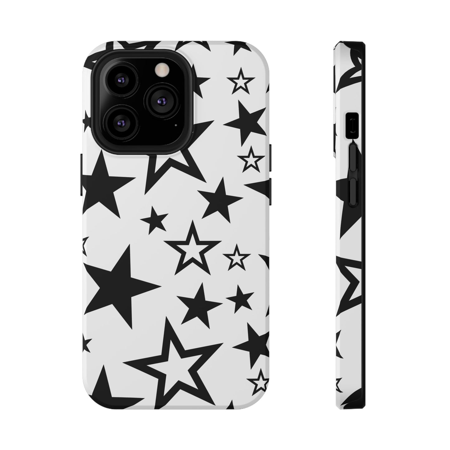 Mono Y2K Stars iPhone Case