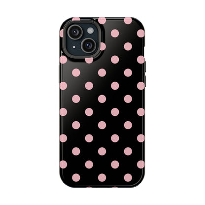 Sweet Midnight Polka Dots iPhone Case