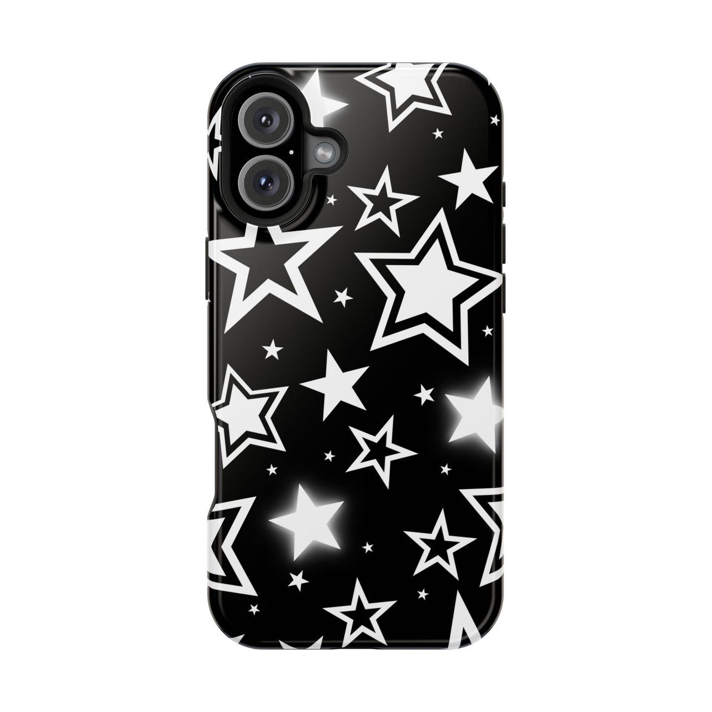 Black Stardust iPhone Case