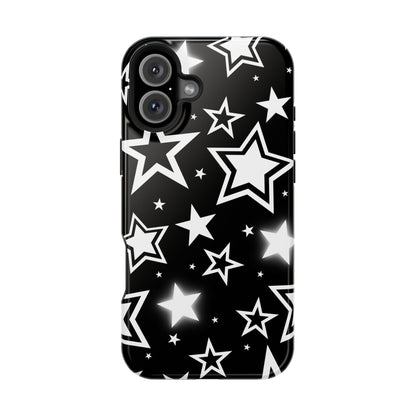Black Stardust iPhone Case