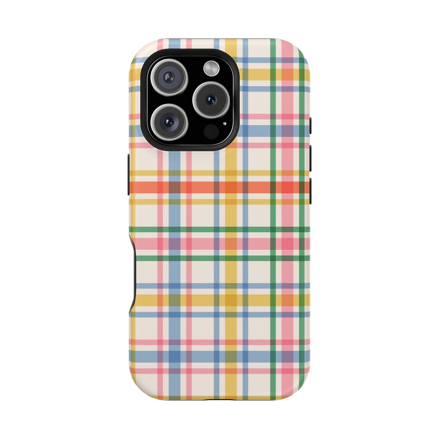 Retro Plaid iPhone Case