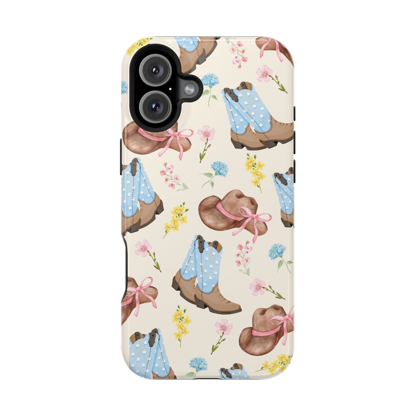 Floral Cowgirl iPhone Case