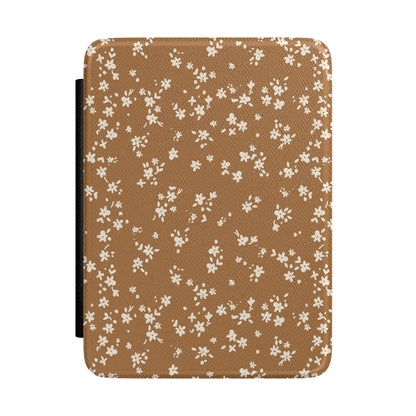 Toffee Ditsy Floral Kindle Case