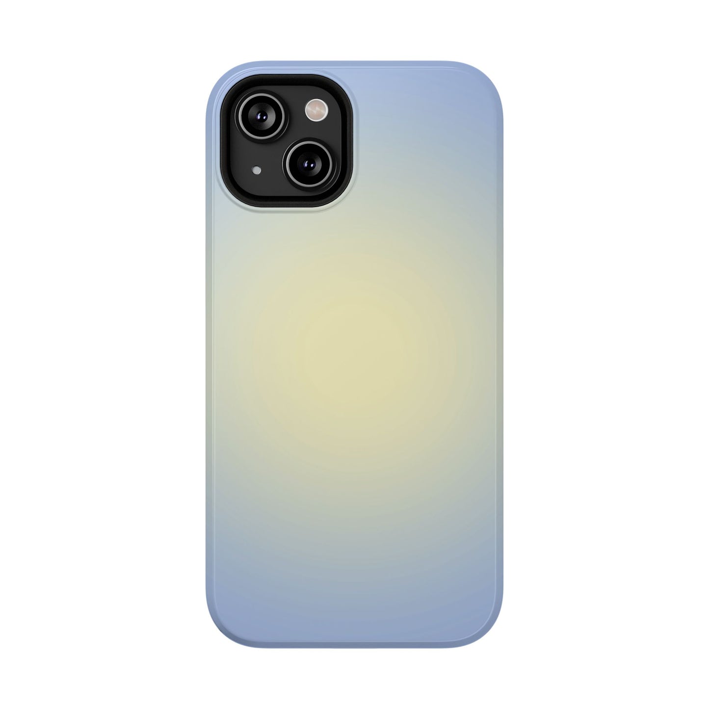 Blue & Yellow Aura iPhone Case