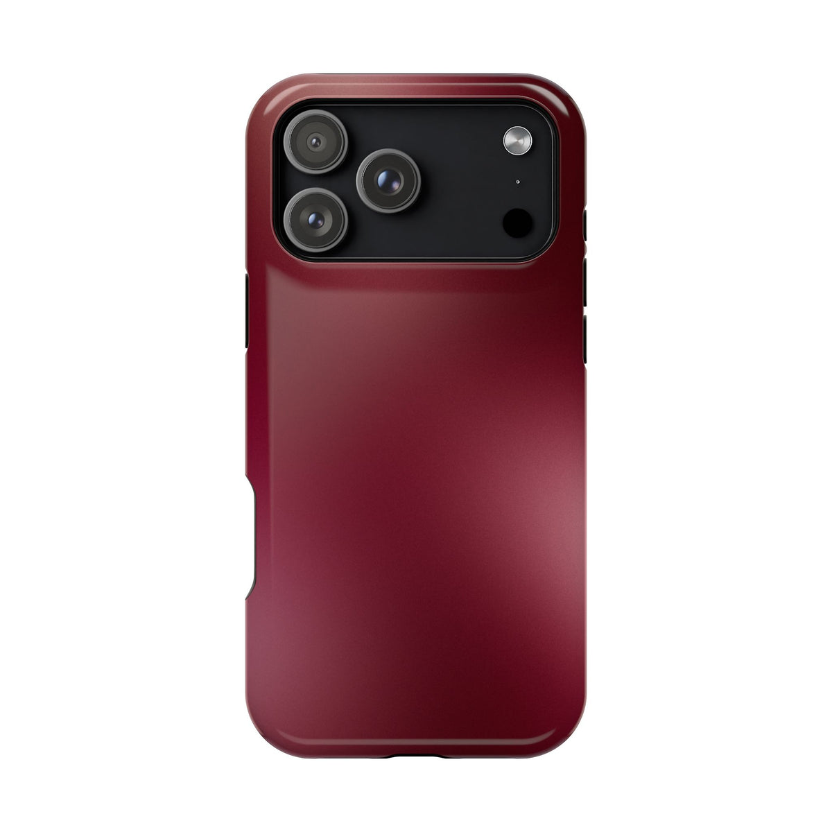 Burgundy Aura iPhone Case