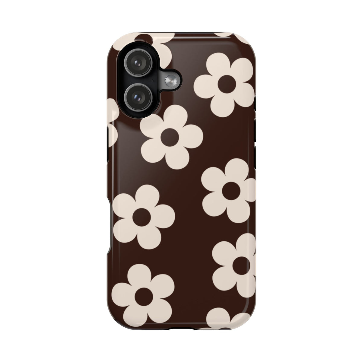 Cocoa Flowers iPhone Case