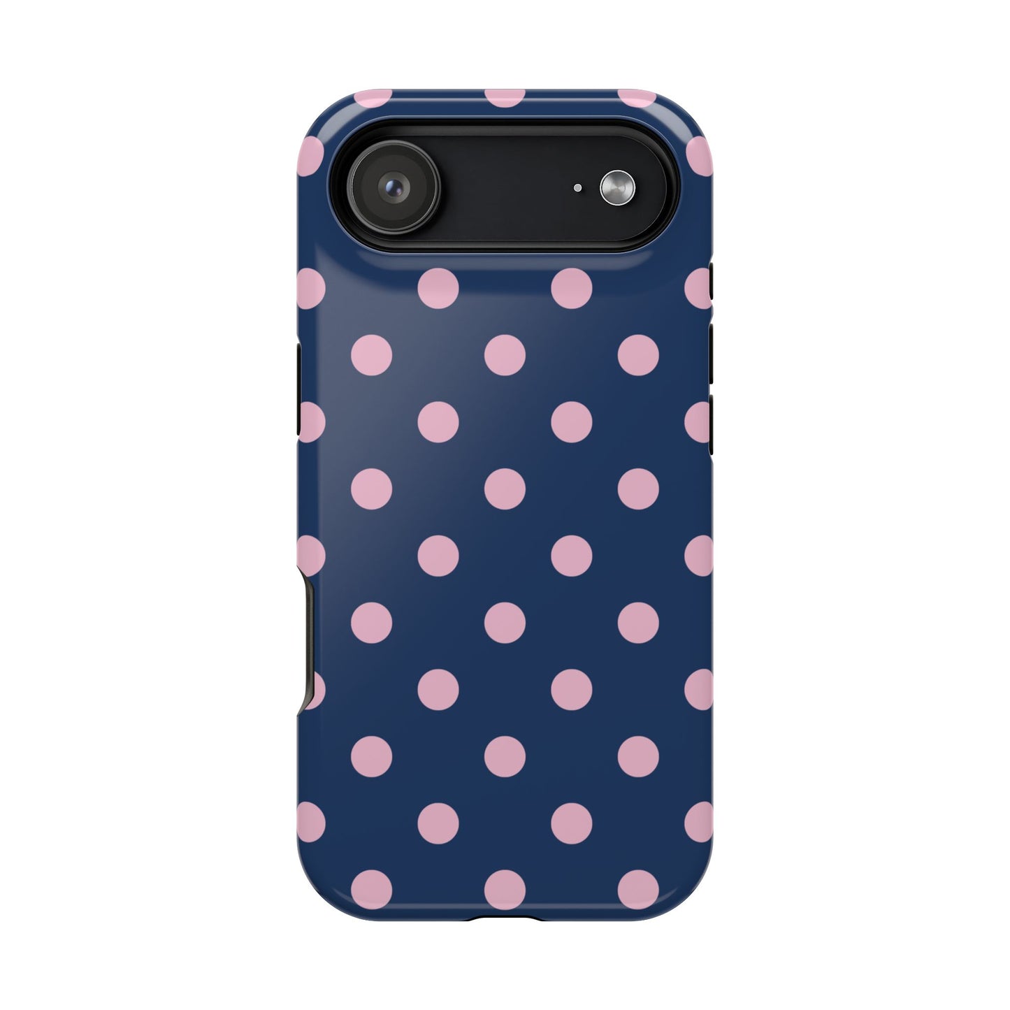 Periwinkle Polka Dots iPhone Case