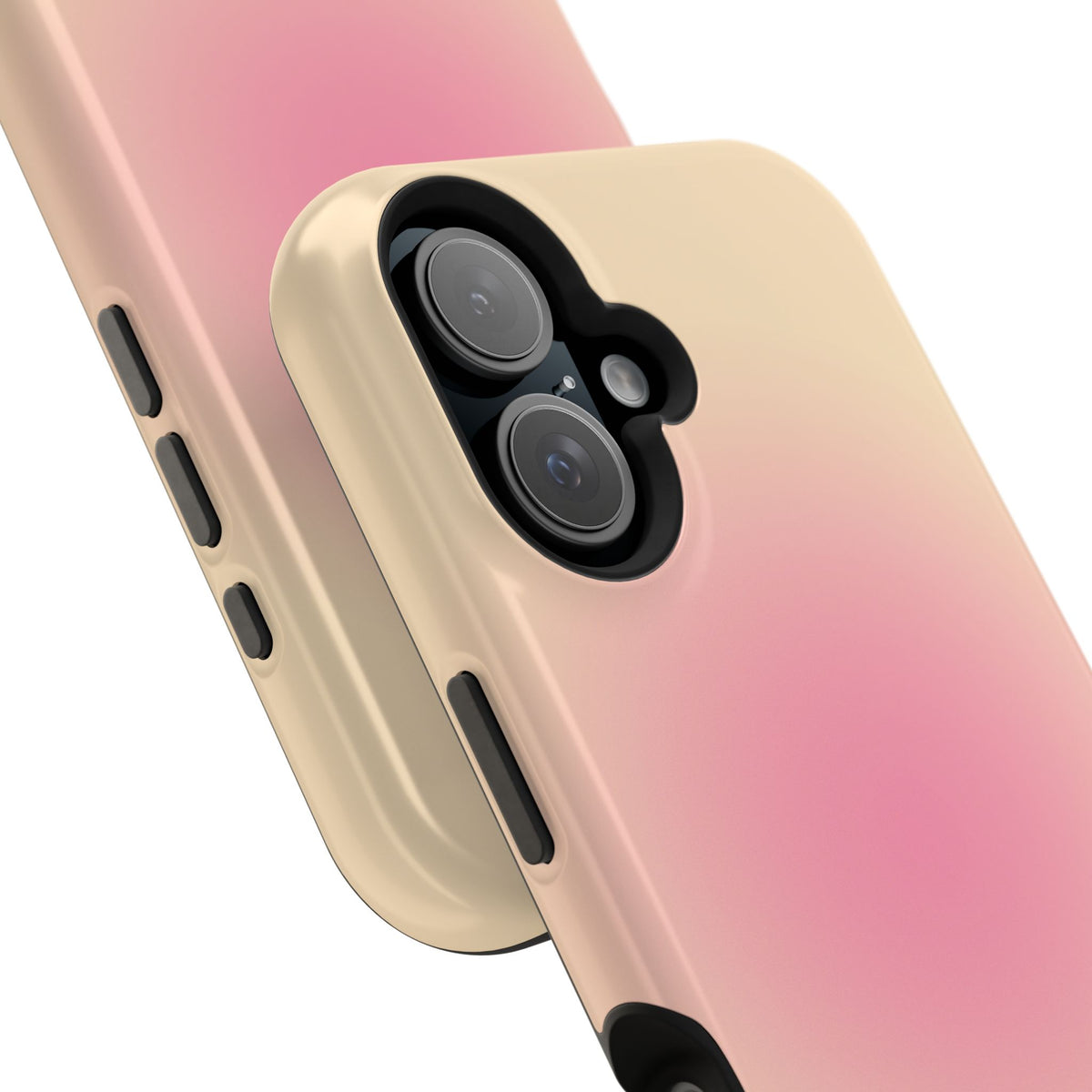 Pink & Yellow Aura iPhone Case from Stella Cases