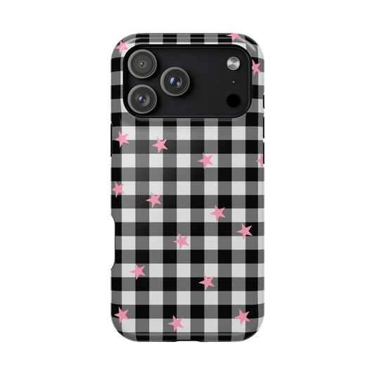 Starlight Gingham iPhone Case
