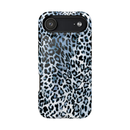 Sapphire Leopard iPhone Case