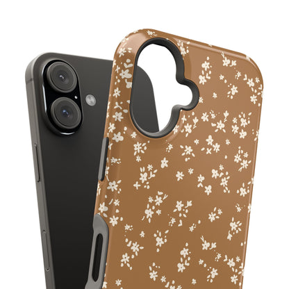 Toffee Ditsy Floral iPhone Case