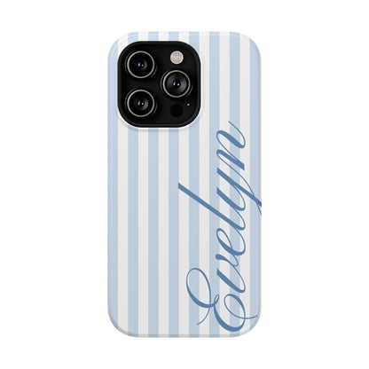Personalized Blue Beau iPhone Case