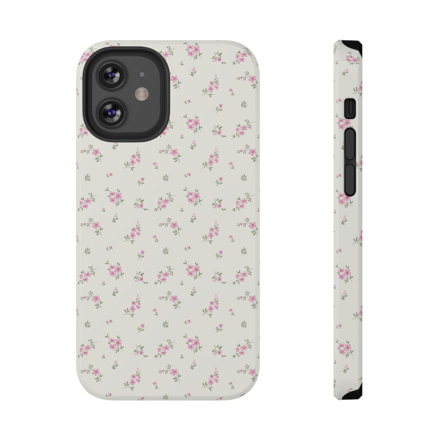 Blush Ditsy Flowers iPhone Case