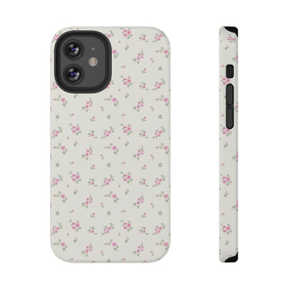 Blush Ditsy Flowers iPhone Case
