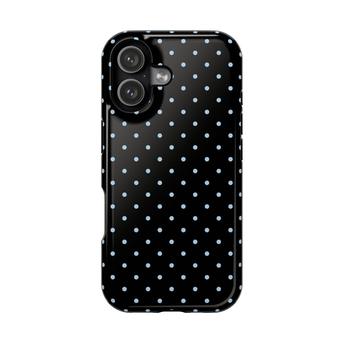 Blue Velvet Mini Dots iPhone Case