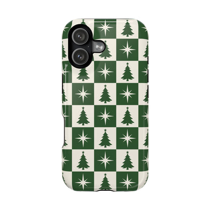 Evergreen Check iPhone Case