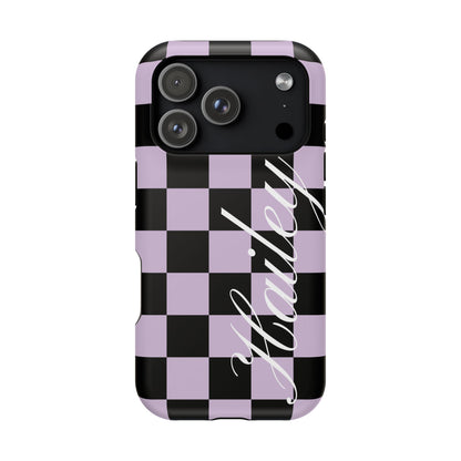 Custom Witchy Checkered iPhone Case