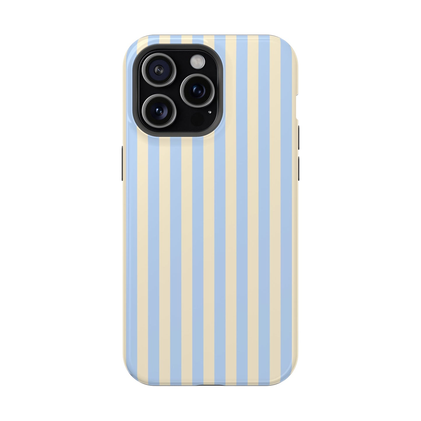 Lemon Sky Stripes iPhone Case