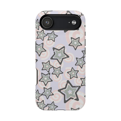 Y2K Gray Star iPhone Case