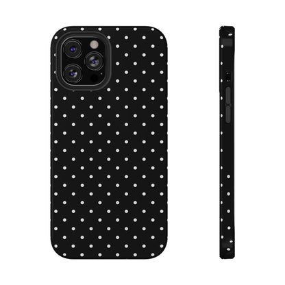 White Mini Dots iPhone Case