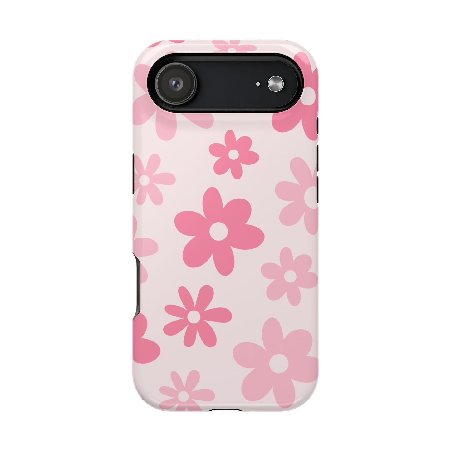 Pink Flower Power iPhone Case