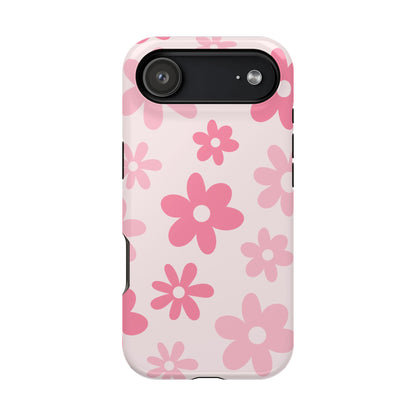Pink Flower Power iPhone Case