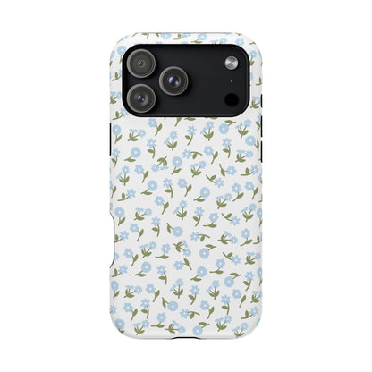 Blue Bloom iPhone Case