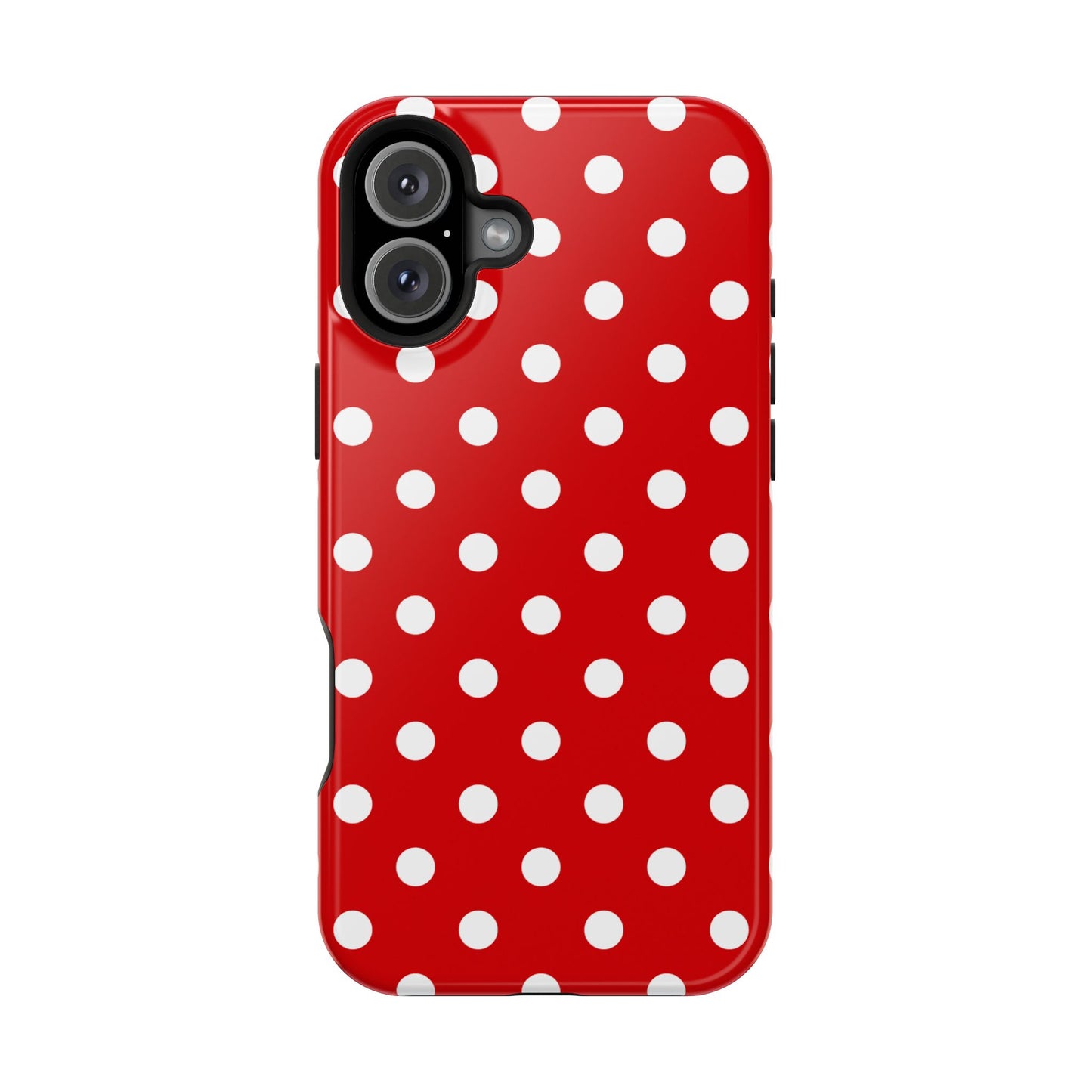 Red Polka Dots iPhone Case