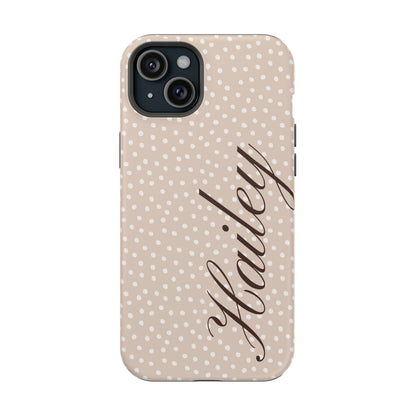 Custom Vanilla Dots iPhone Case