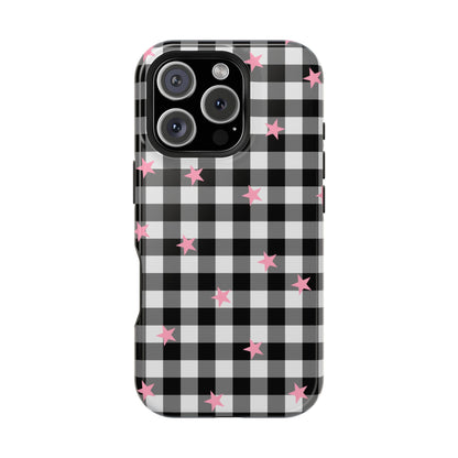 Starlight Gingham iPhone Case