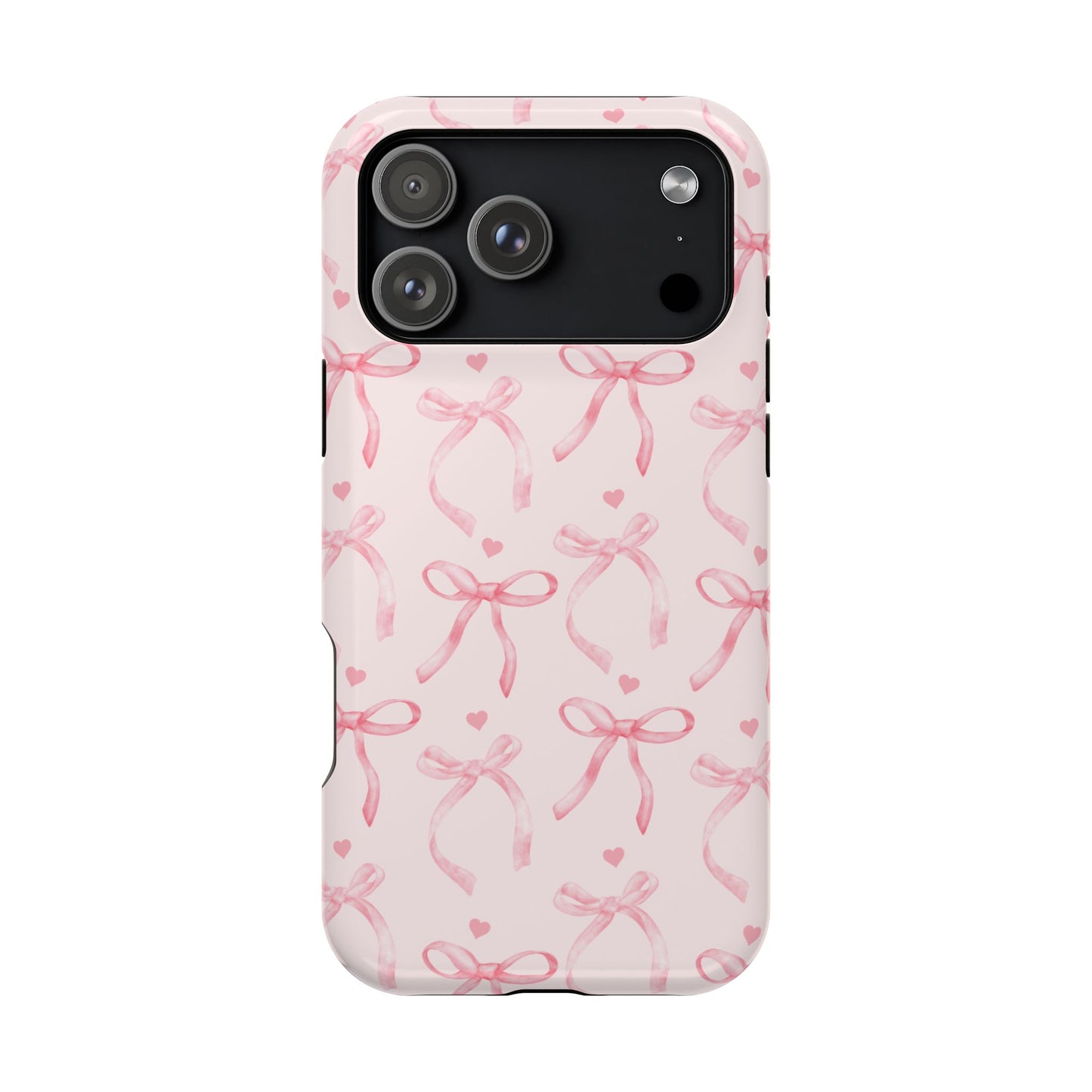 Blushing Bow iPhone Case