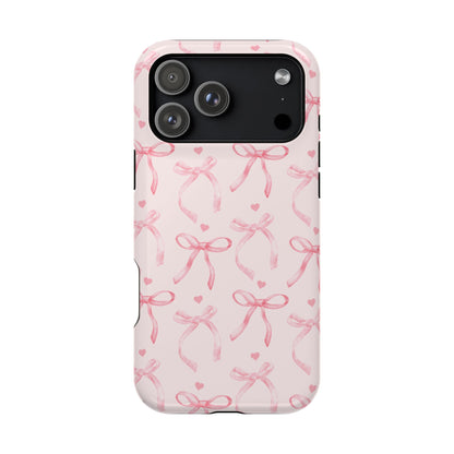 Blushing Bow iPhone Case