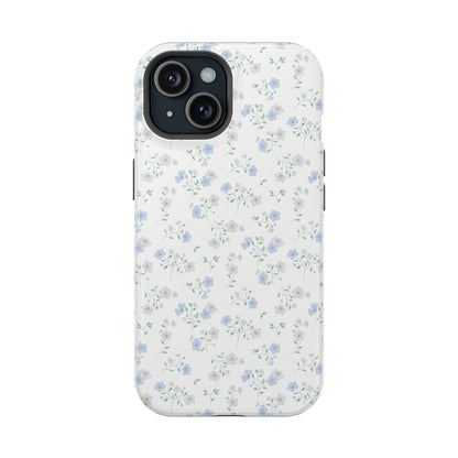 Blue Floral Ditsy iPhone Case