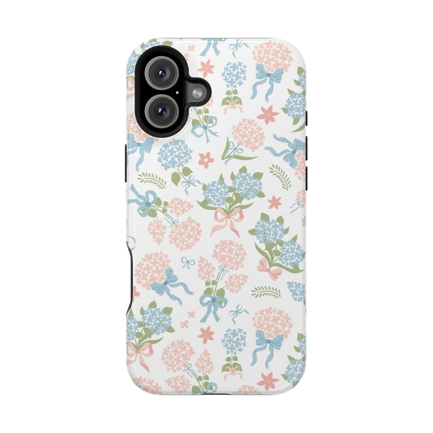 Hydrangea Bows iPhone Case