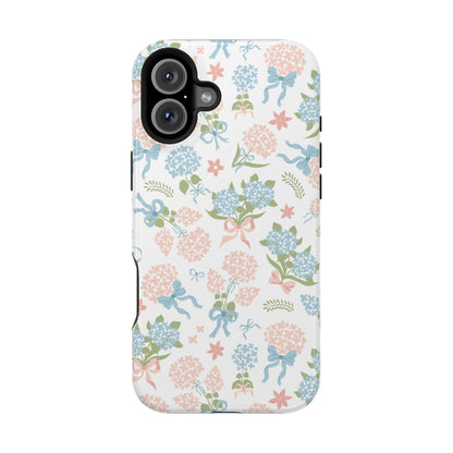 Hydrangea Bows iPhone Case