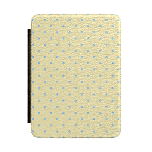 Lemon Sky Mini Dots Kindle Case