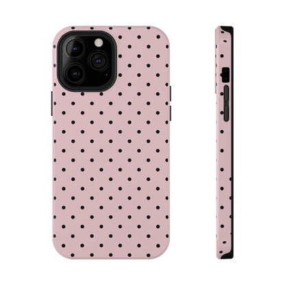 Pink Mini Dots iPhone Case