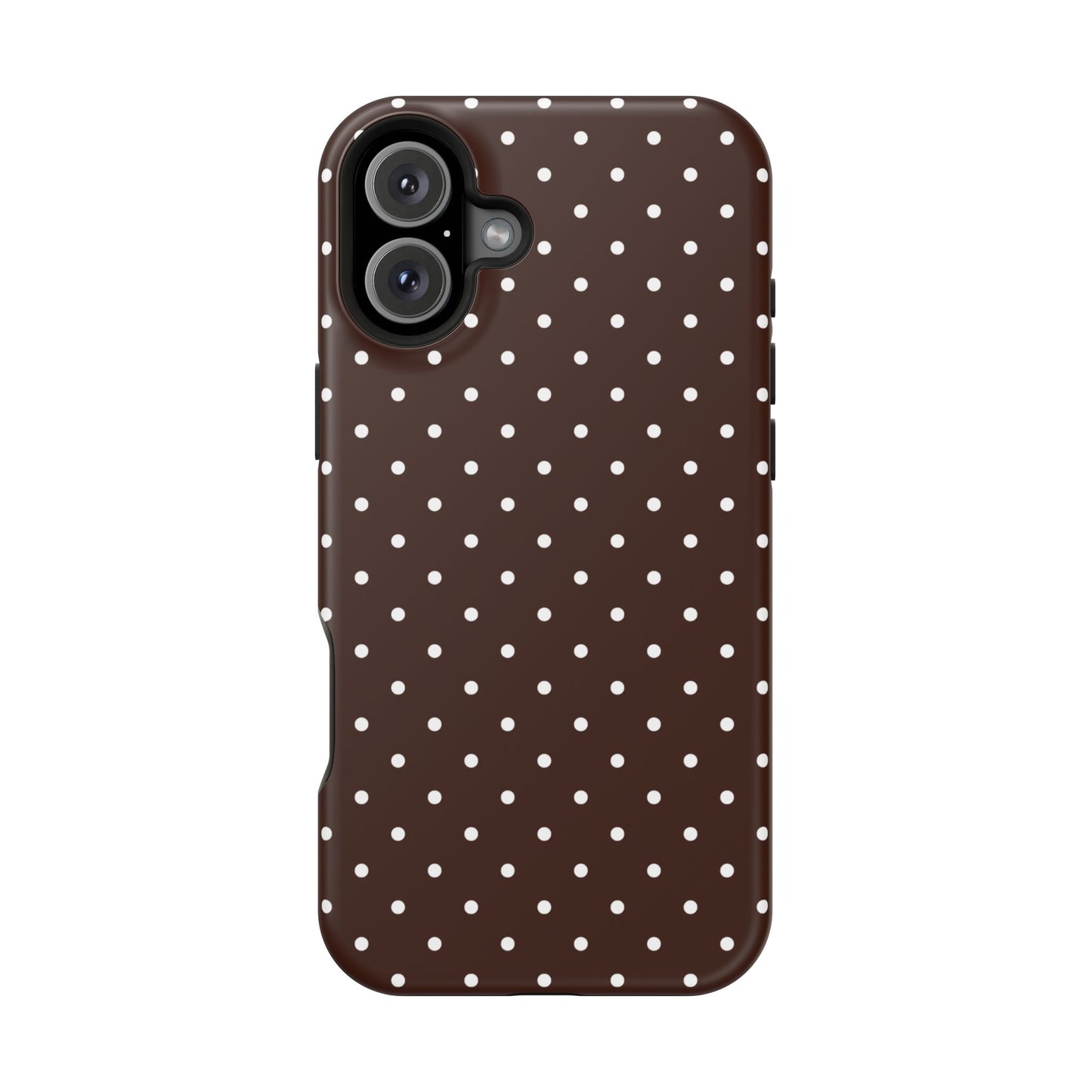Mocha Mini Dots iPhone Case