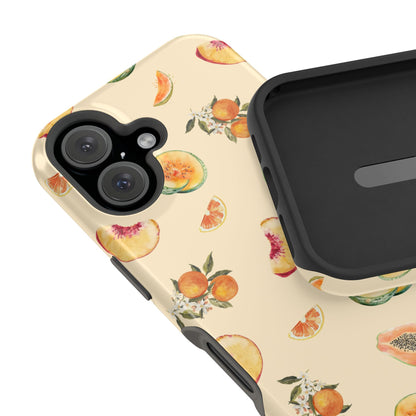 Vintage Peaches iPhone Case