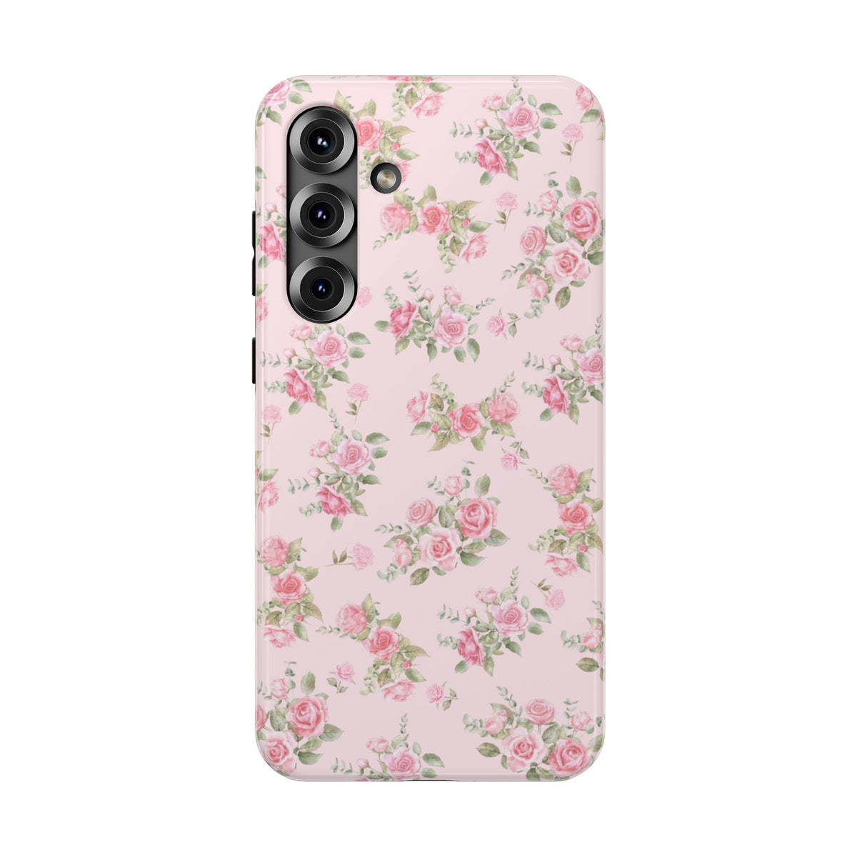 Pink Vintage Roses Samsung Case