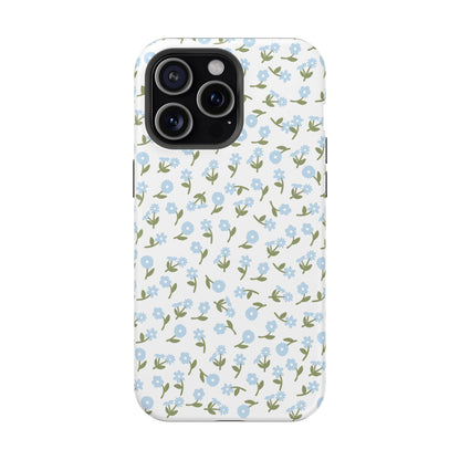 Blue Bloom iPhone Case