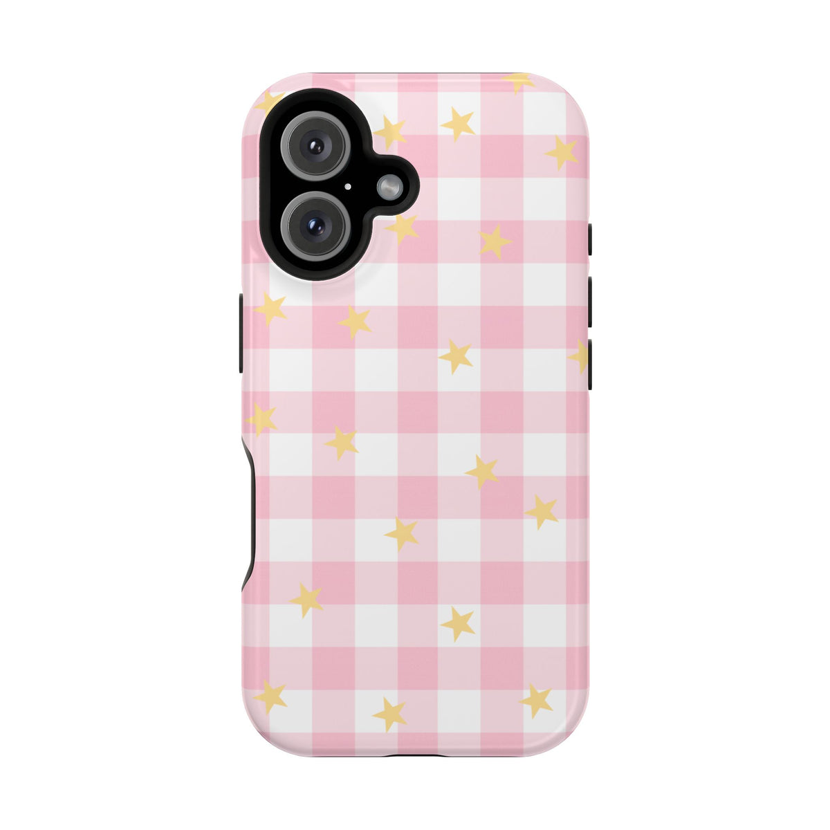 Pink Lemonade Gingham iPhone Case