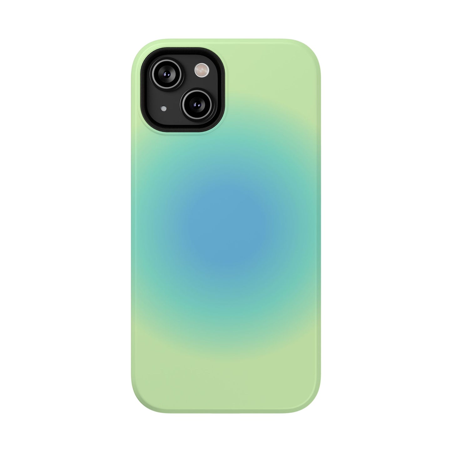 Blue & Green Aura iPhone Case